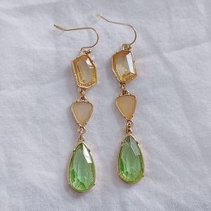 FREE Three stone earrings